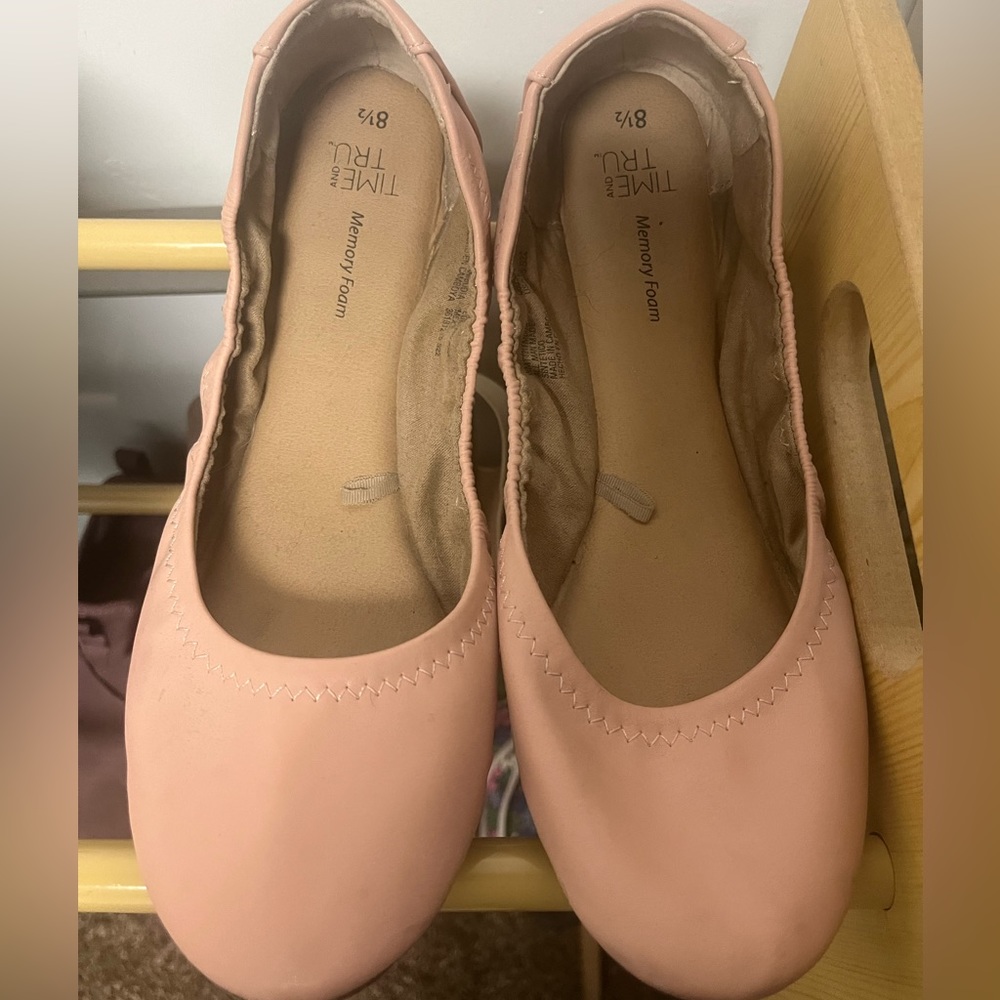 Blush Pink Ballet Flats